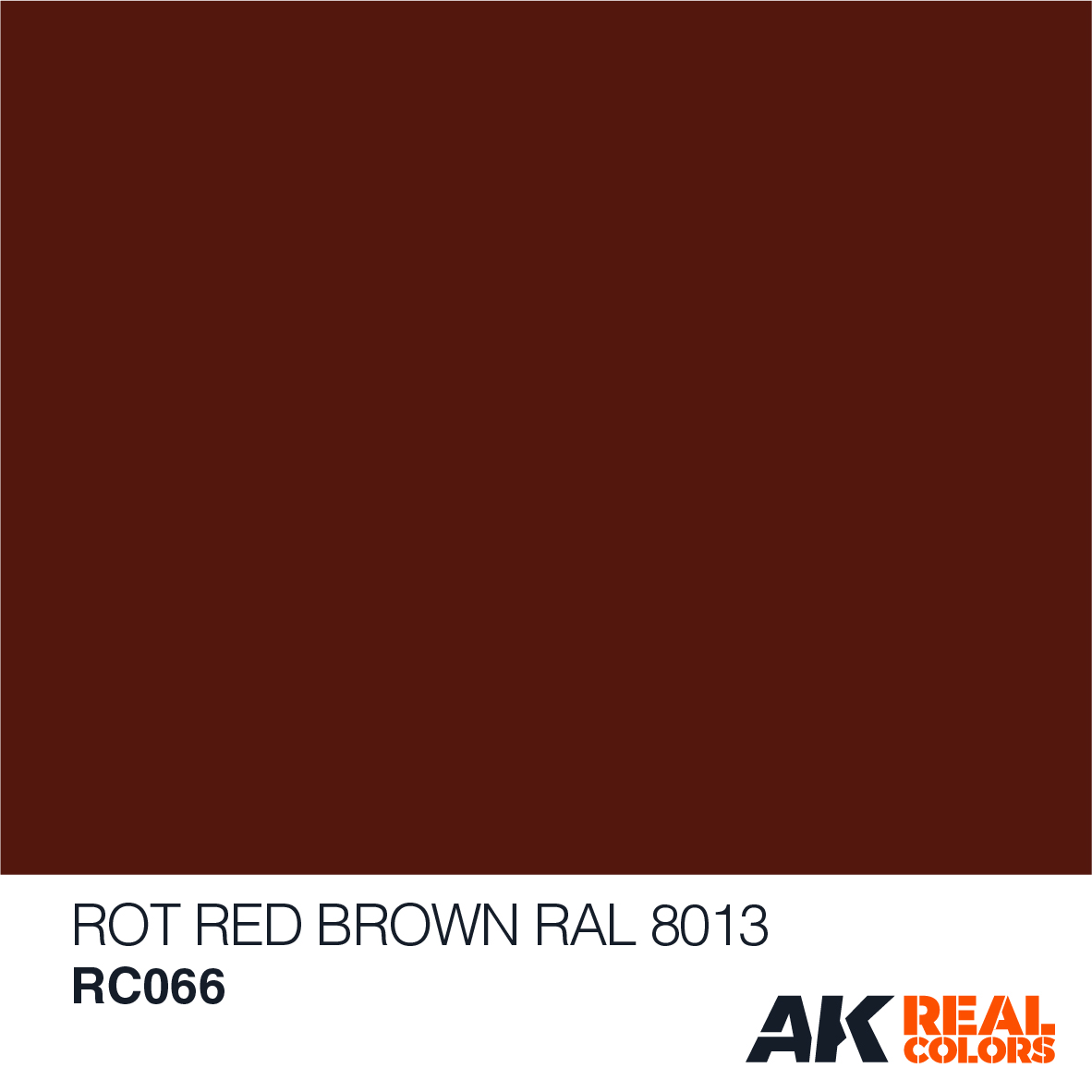 Rot (Rotbraun) – Red (Red Brown) RAL 8013