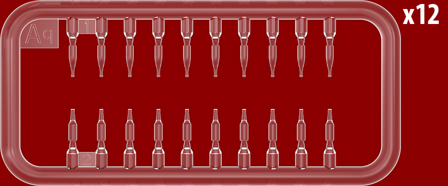 Vodka Bottles With Crates - MiniArt 35577