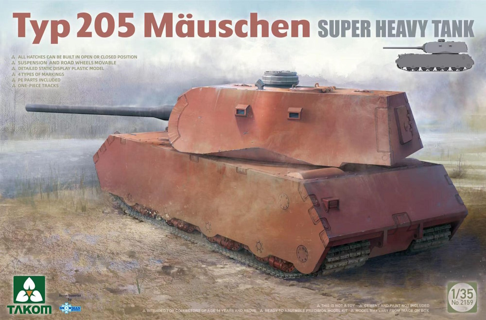 Typ 205 Mäuschen - Super Heavy Tank
