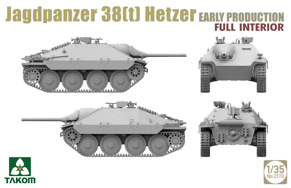Jagdpanzer 38(t) Hetzer - Early Production - Full Interior