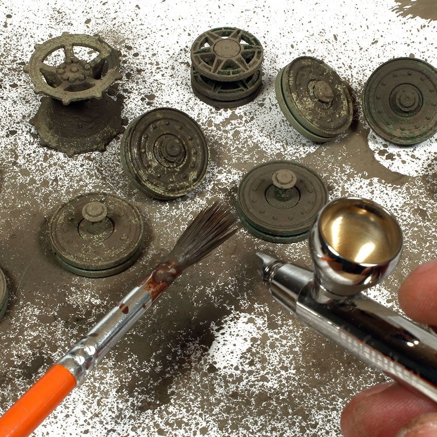 Spritzeffekte - Nasser Schlamm - Splatter Effects - Wet Mud