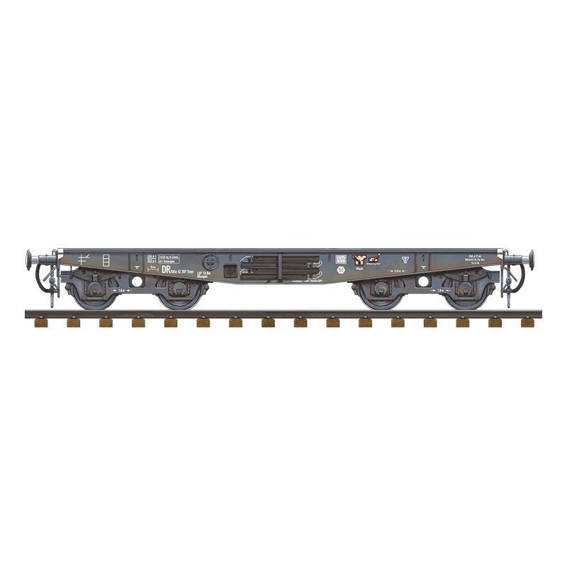 German Railway Schwerer Plattformwagen Type SSys