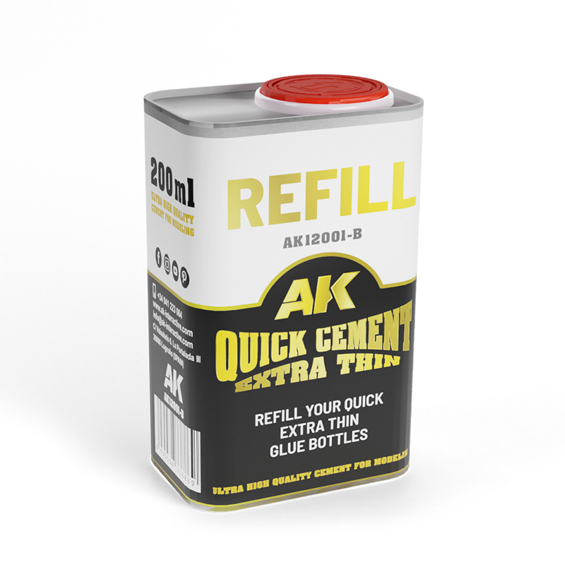 Quick Cement Extra Thin - Refill (Nachfüllpack)