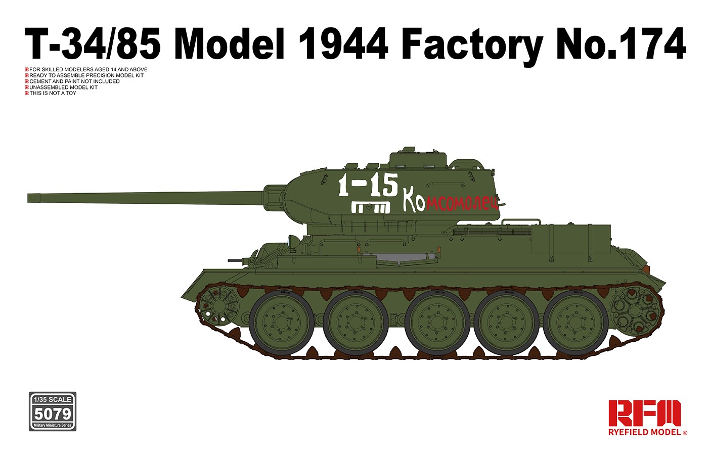 T-34/85 Model 1944 Factory No.174