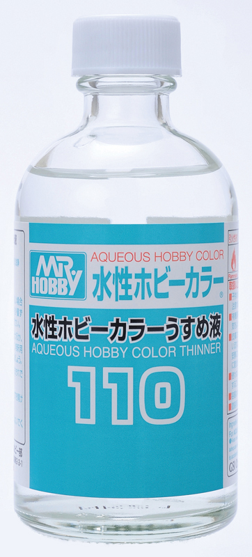 Mr. Aqueous Hobby Color Thinner 110 - T-110 Mr. Aqueous Hobby Color Thinner 110 - T-110