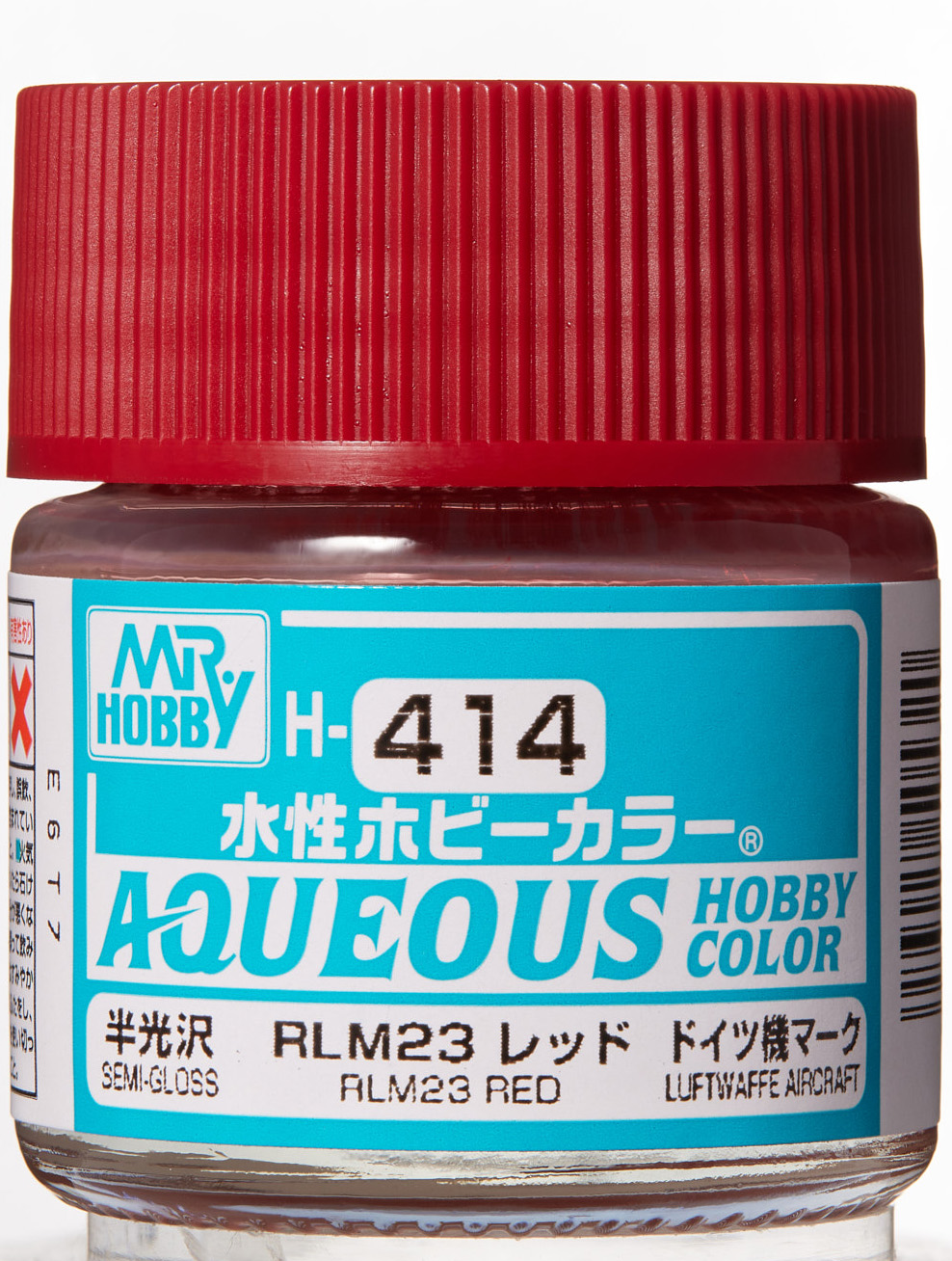 Mr. Aqueous Hobby Color - RLM23 Red - H414 - RLM23 Rot