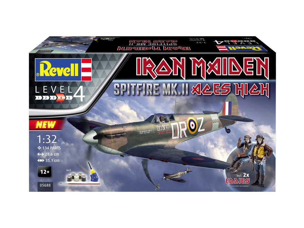 Geschenkset Spitfire Mk.II "Aces High" Iron Maiden