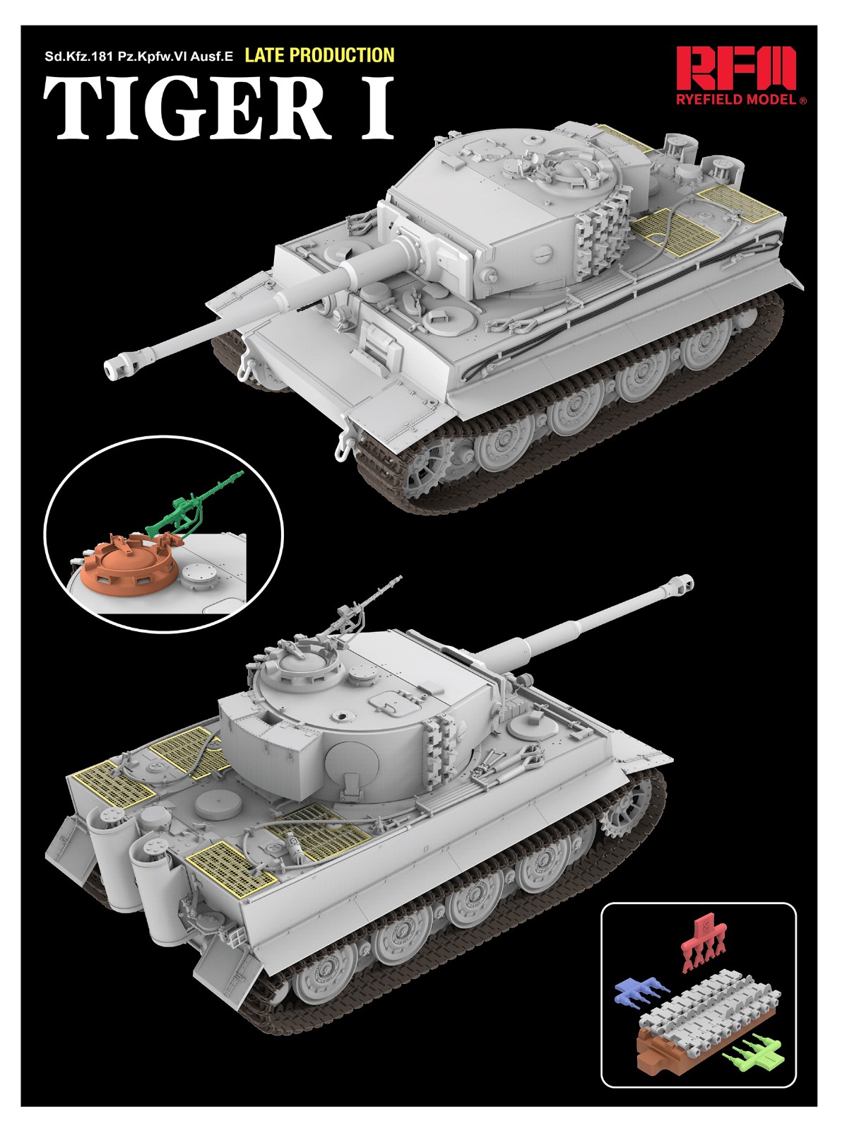 Tiger I Late Production - Full Interior - RM-5080