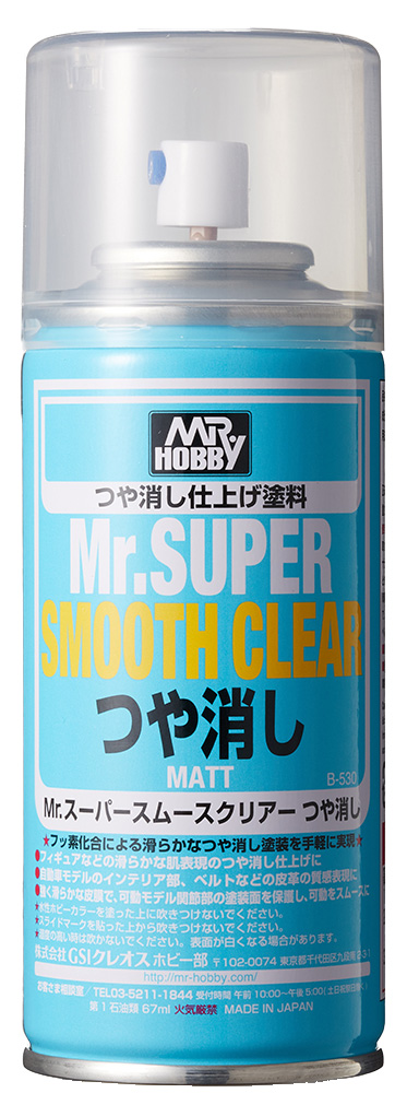 Mr.Color Mr.Super Smooth Clear Matt Spray - B-530