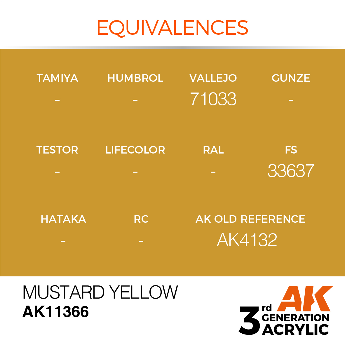Mustard Yellow – AFV