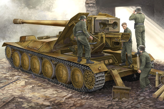 German 12,8Cm Pak 44 Waffenträger Krupp 1