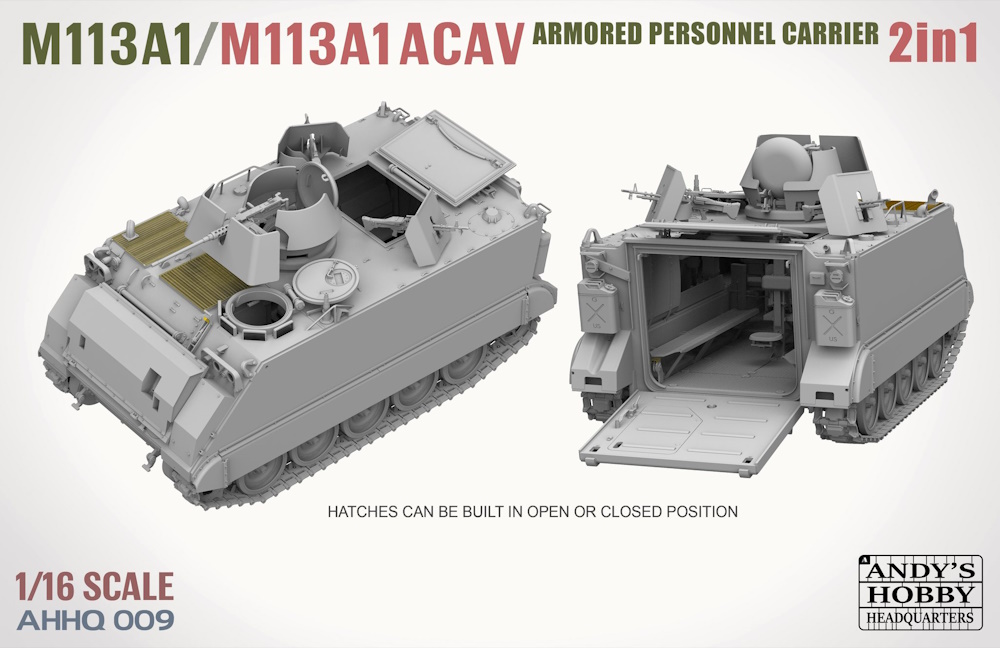 M113 A1 /M113 A1 ACAV - 2 in 1 Kit