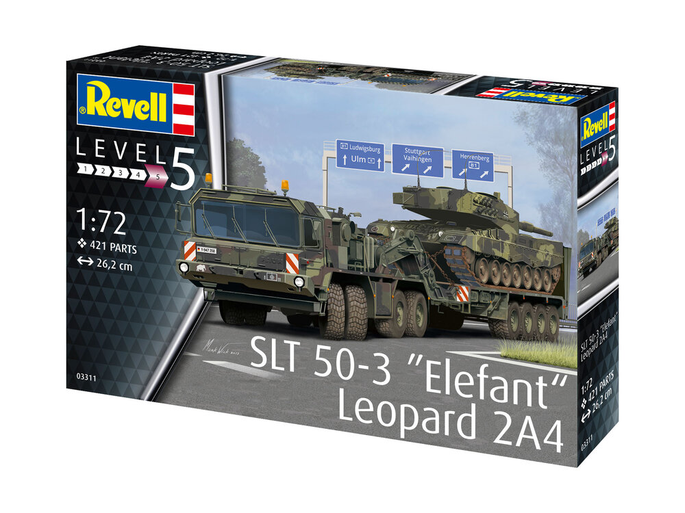 SLT 50-3 "Elefant" + Leopard 2A4