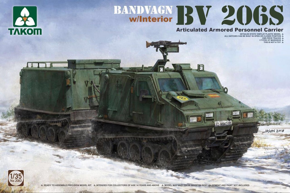Bandvagn BV 206S w/Interior