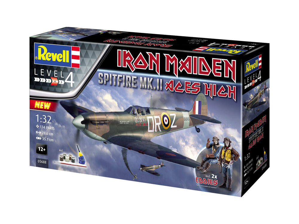 Geschenkset Spitfire Mk.II "Aces High" Iron Maiden