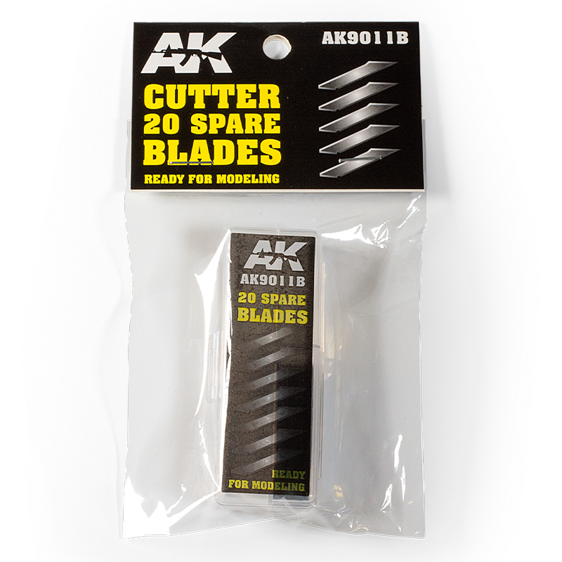 Cutter 20 Spare Blades – 20 Ersatzklingen für Schneidewerkzeug - Hobbymesser