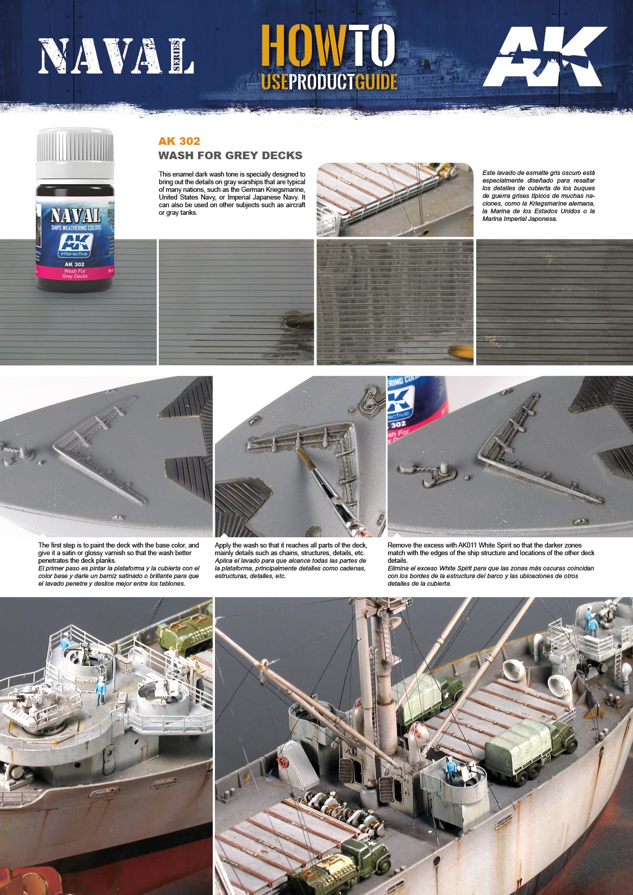 Wash For Grey Decks
