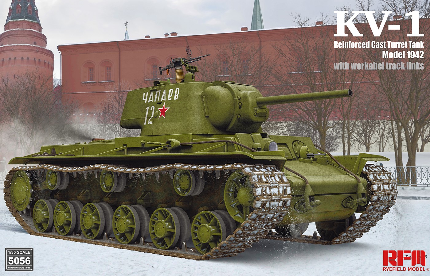 KV-1 Reinforced Cast Turret TankModel 1942 KV-1 Reinforced Cast Turret TankModel 1942