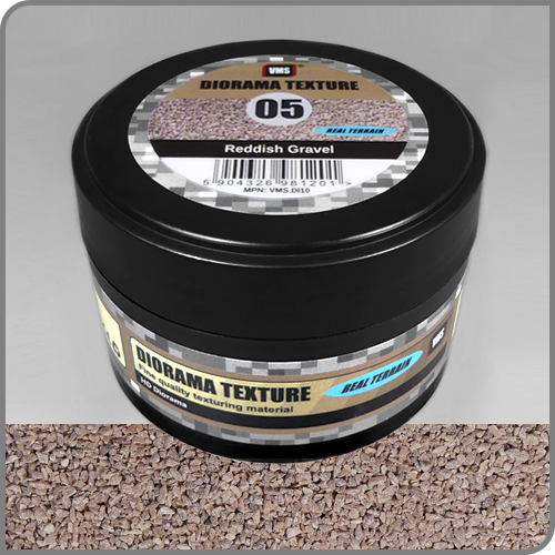 Diorama Texture No. 5 Reddish Gravel - Rötlicher Schotter