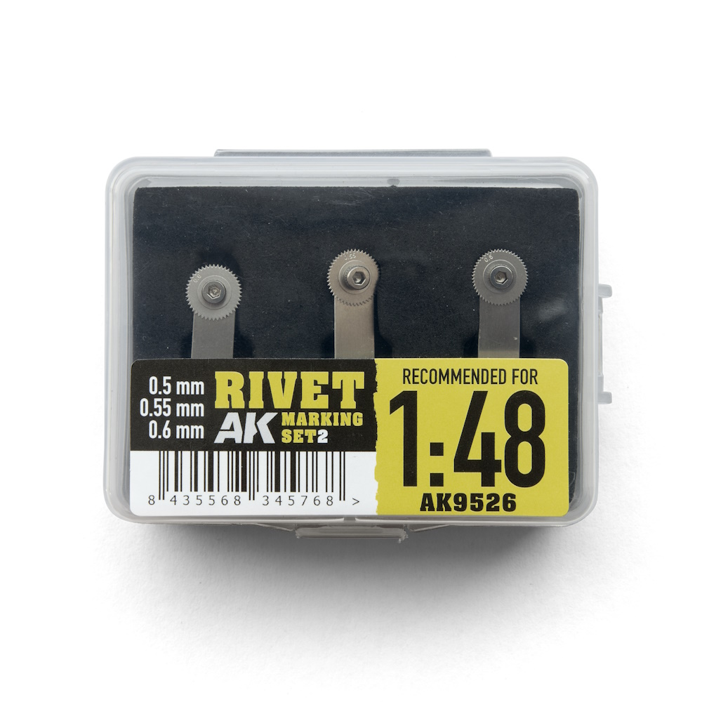 Rivet Marking Set 2 - For 1:48 Scale