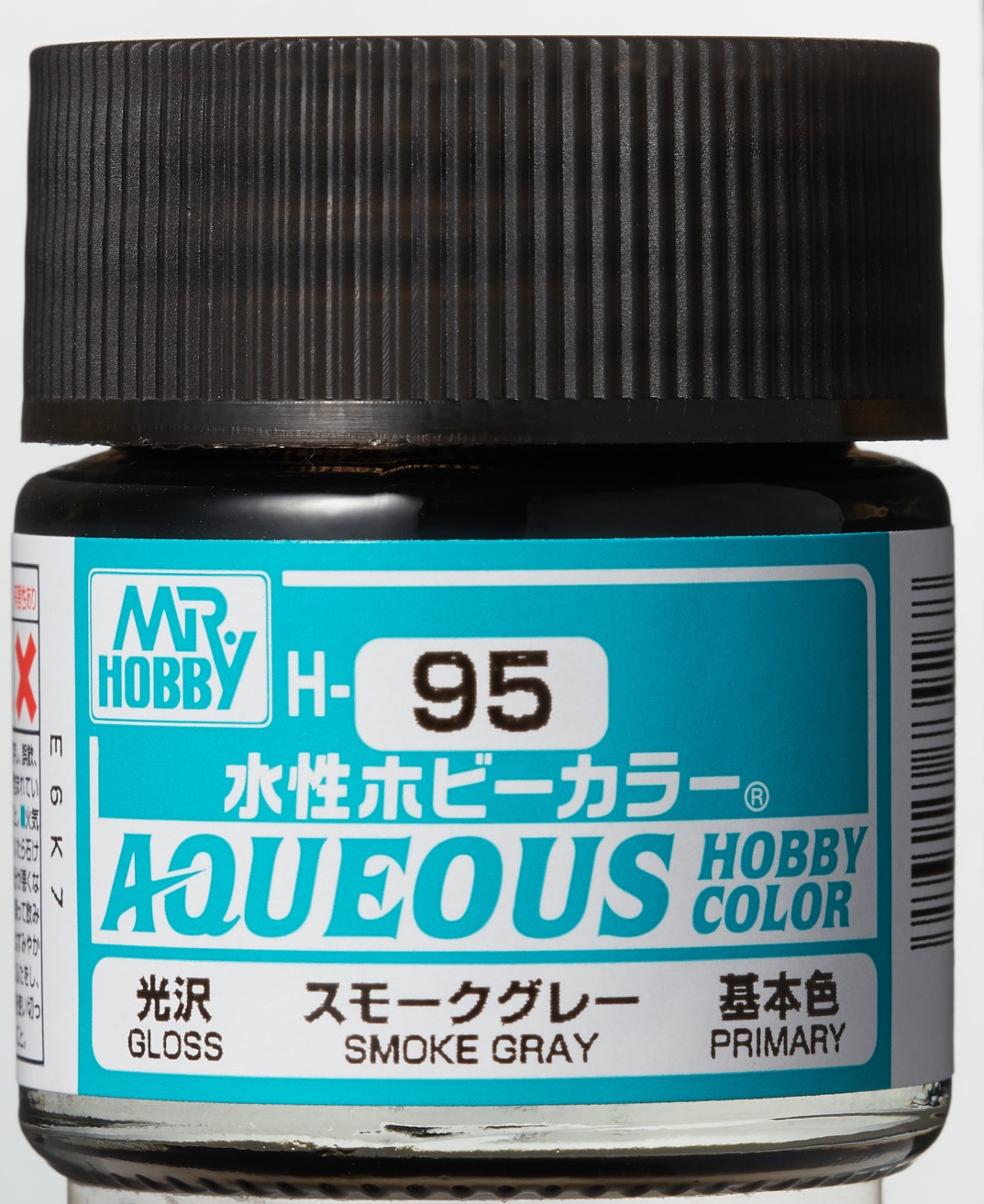 Mr. Aqueous Hobby Color - Smoke Gray - H95 - Rauch Grau Transparent