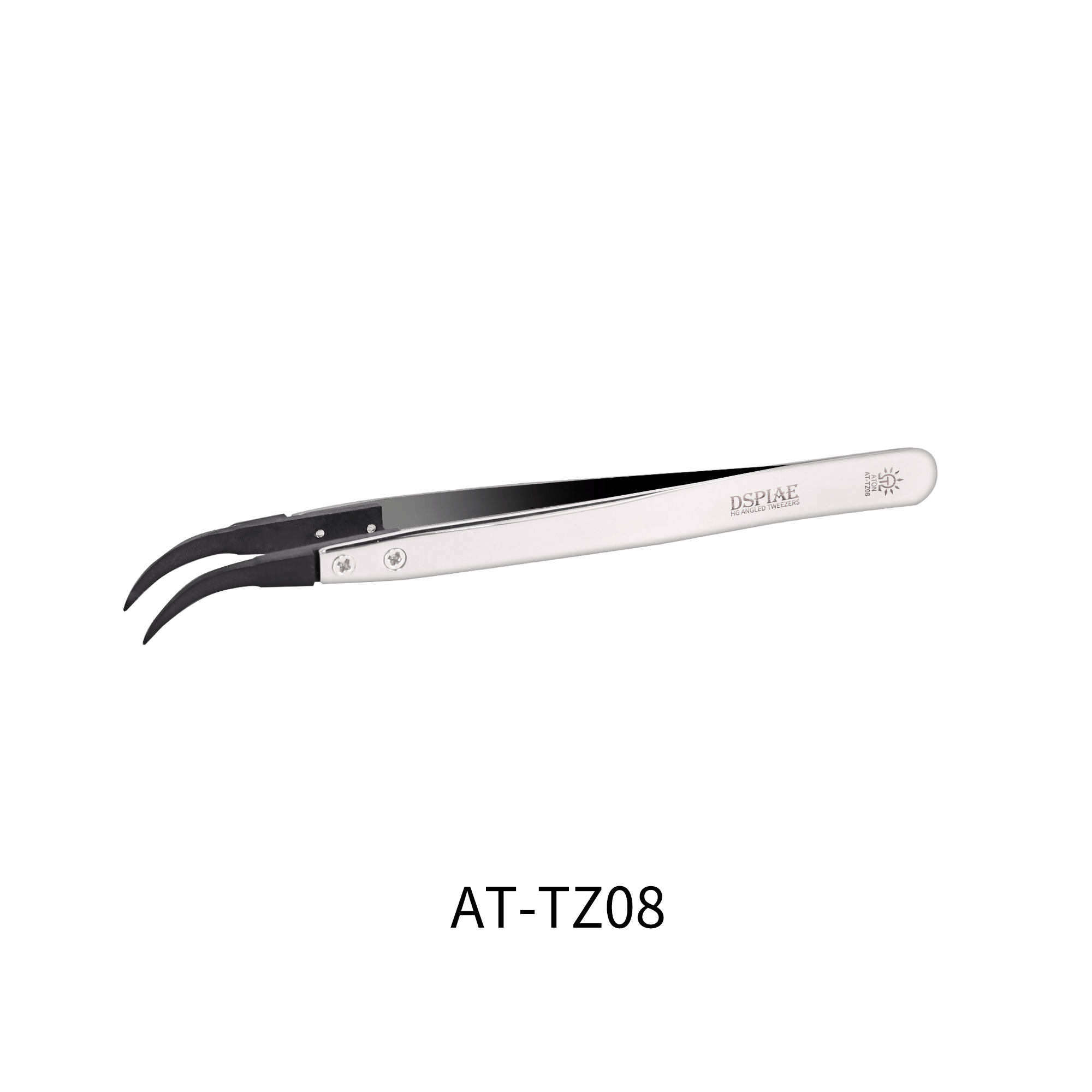 Antistatische Pinzette (Abgewinkelt, Spitz) - Anti Static Tweezer - Angled - AT-TZ08