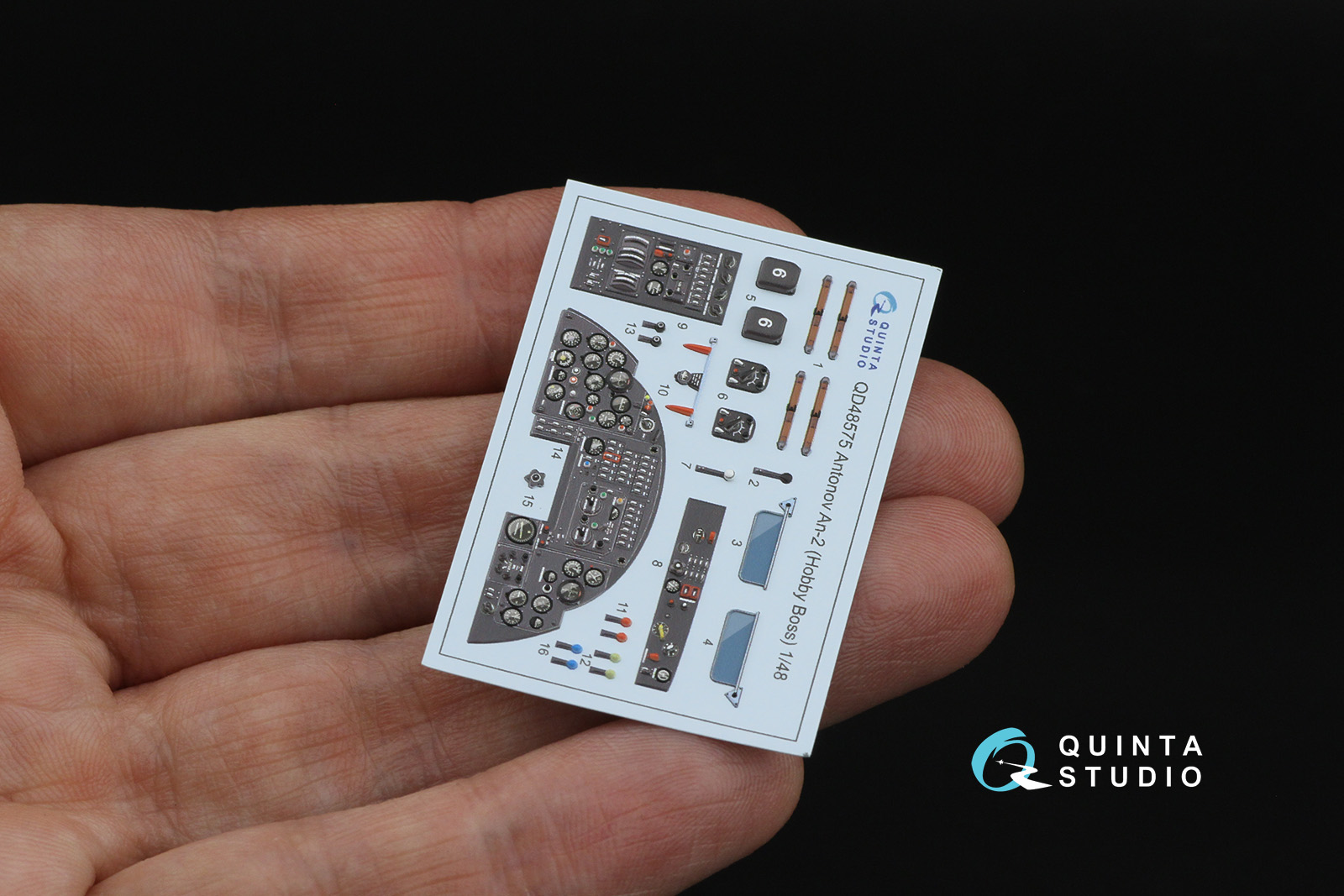 Antonov An-2 Colt 3D-Printed & coloured Interior on decal paper (HobbyBoss)