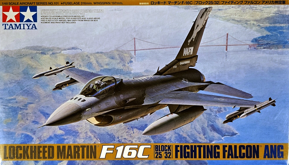 Lockheed Martin F16C - Block 25/32 - Fighting Falcon ANG