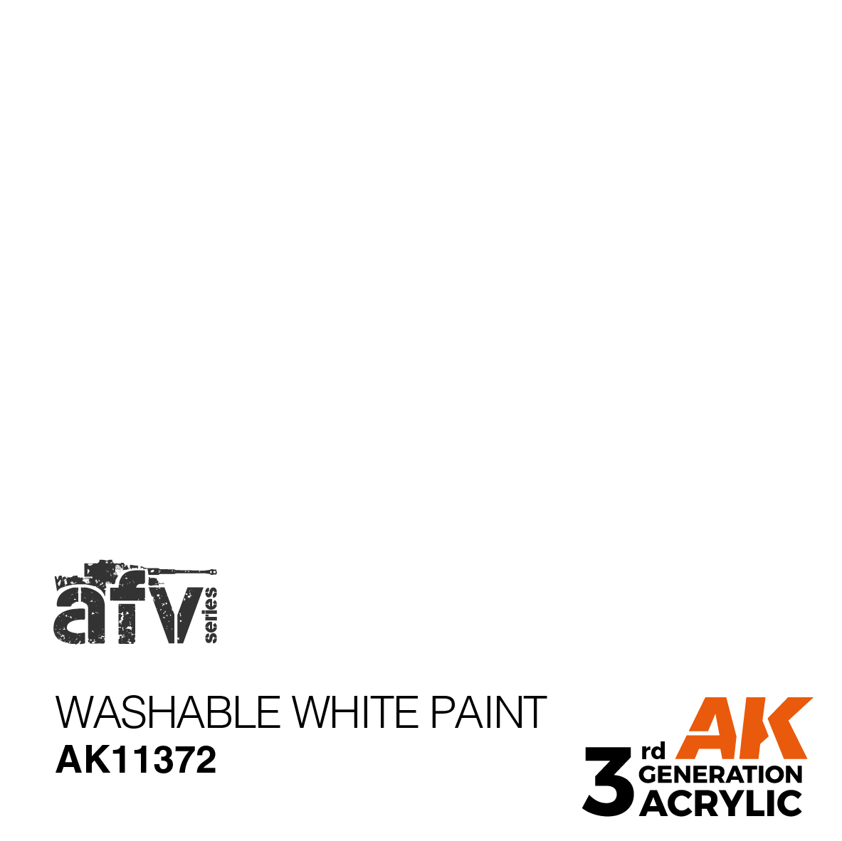 Washable White Paint – AFV