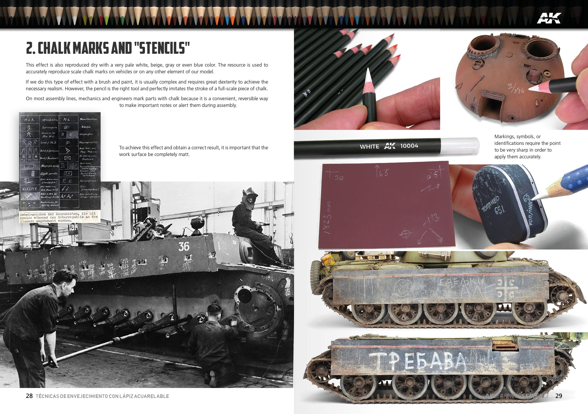 AK Learning Series: 13 - Weathering Pencil Techniques