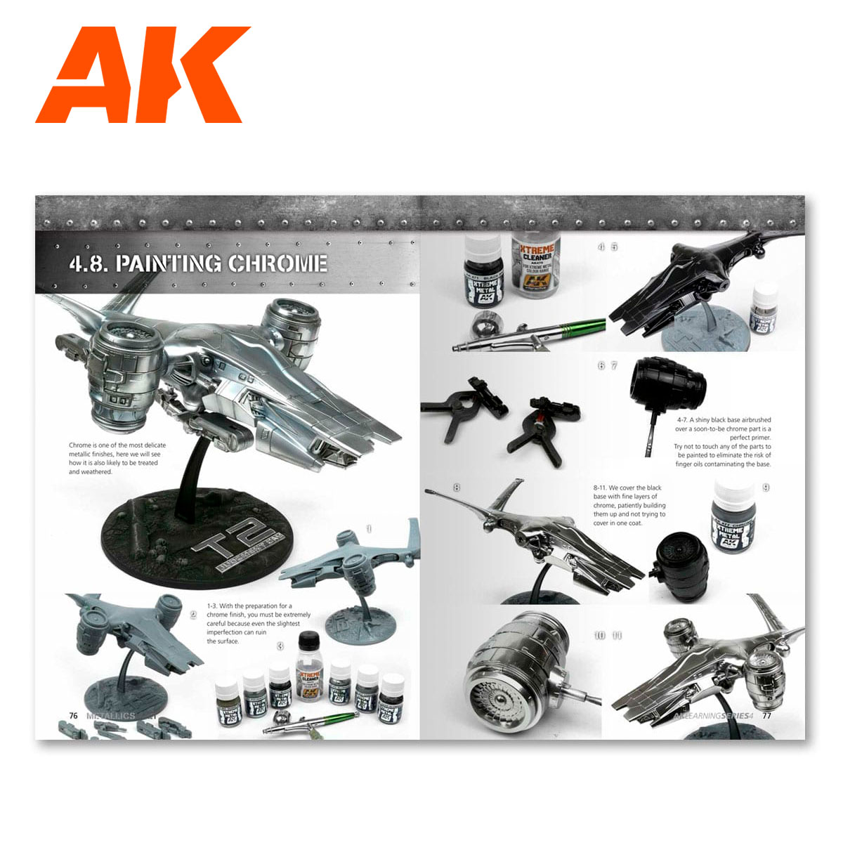 AK Learning Series: 04 - Metallics Vol.1 - Aircraft & Vehicles