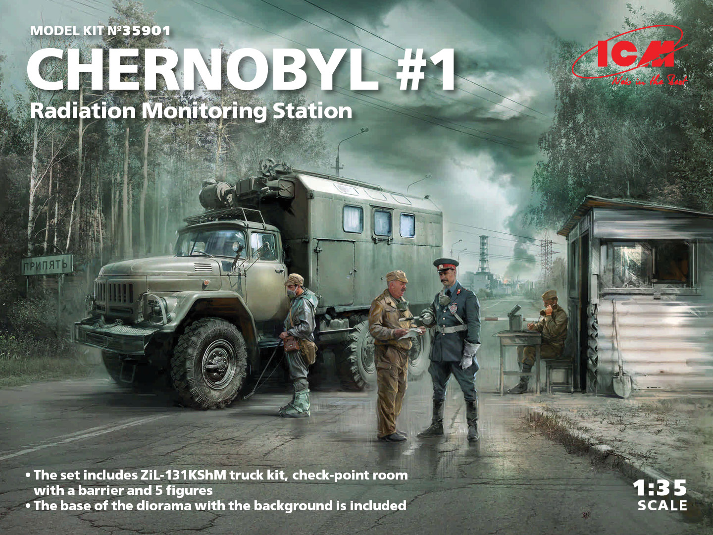 Chernobyl #1 Radiation monitoring station