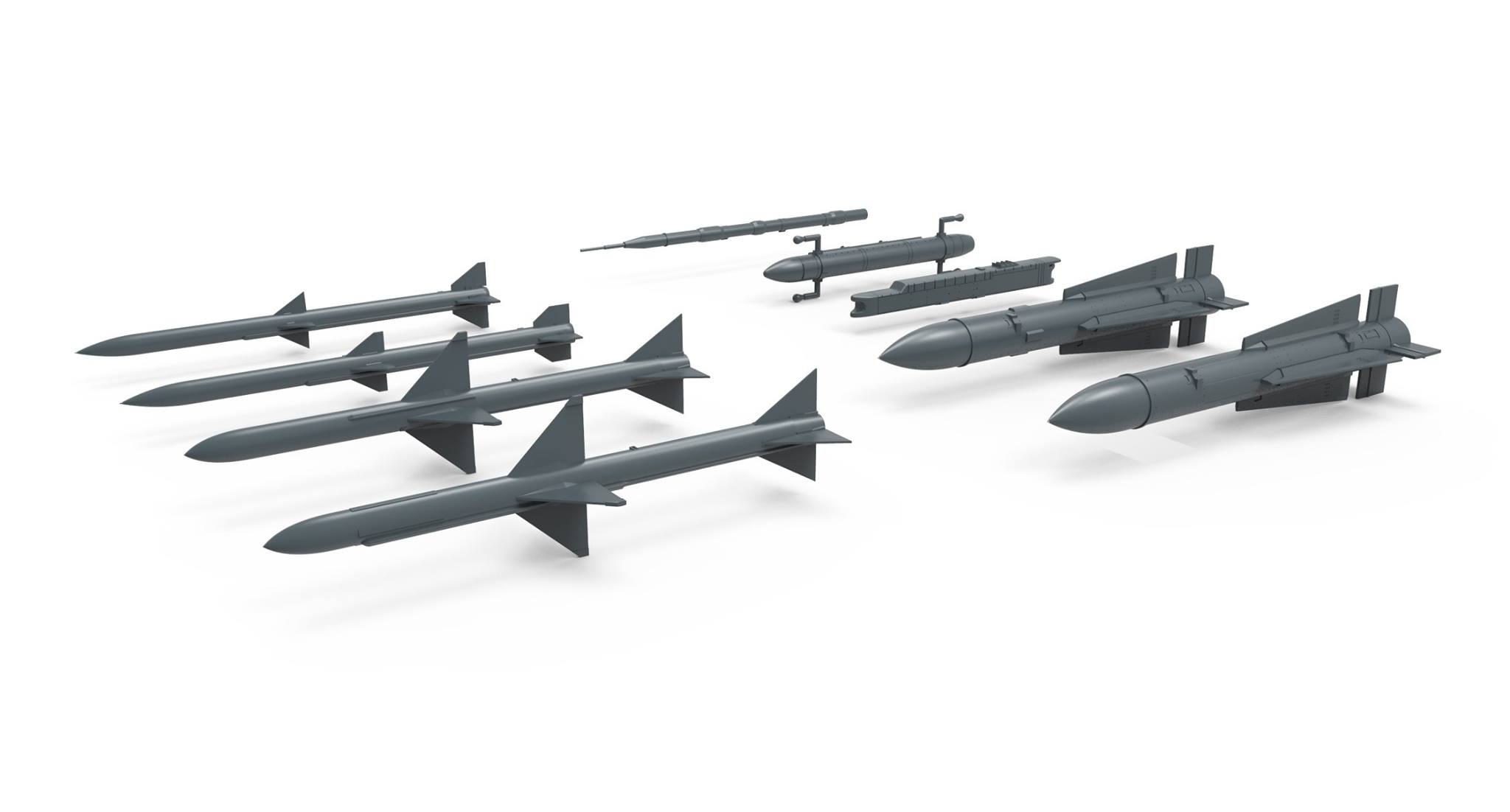 U.S. Long/Medium-Range Air-To-Air Missiles