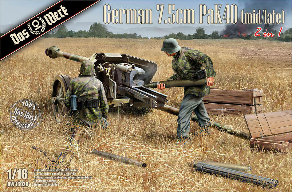 German 7,5cm PaK40 (mid/late) German 7,5cm PaK40 (mid/late)