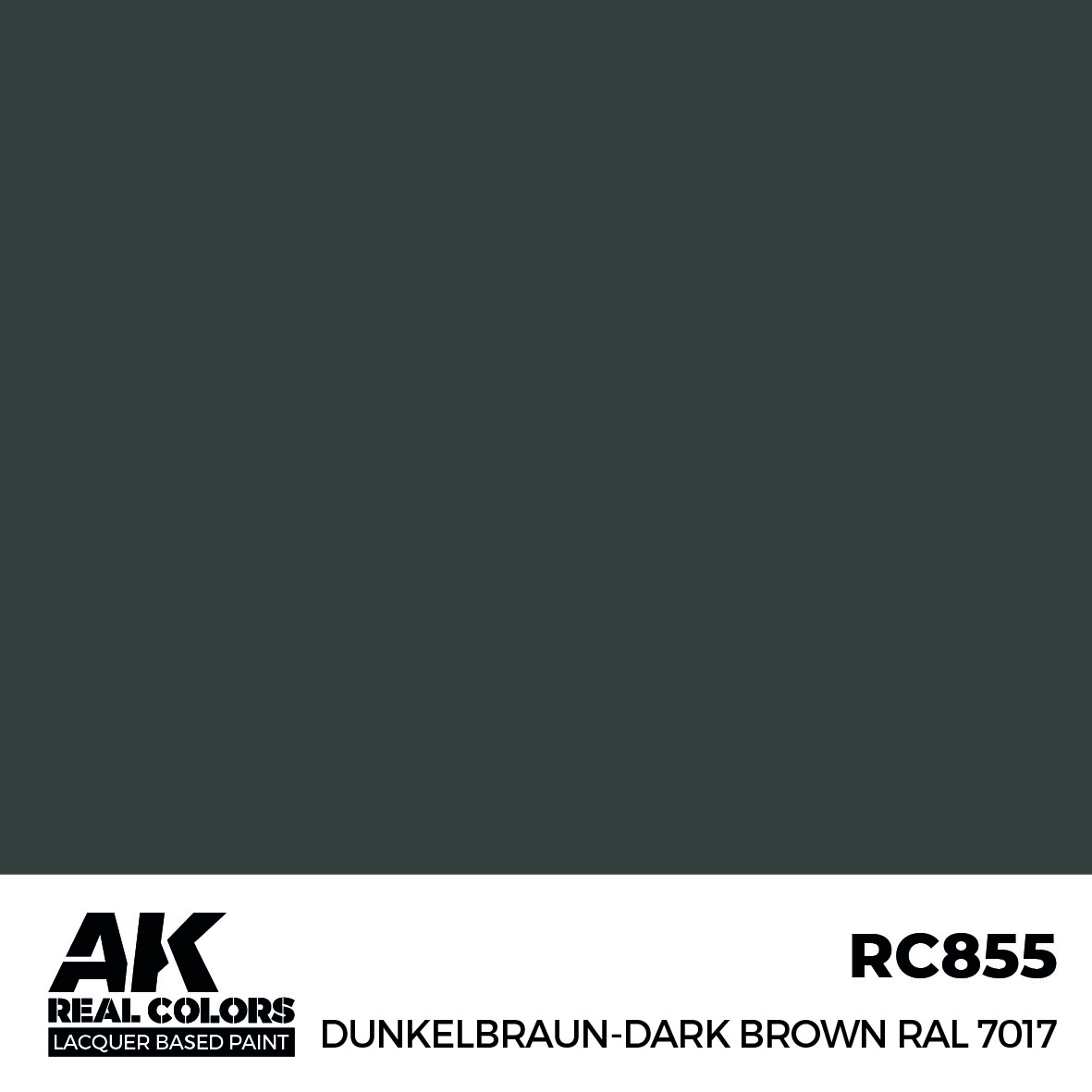 Dunkelbraun-Dark Brown RAL 7017