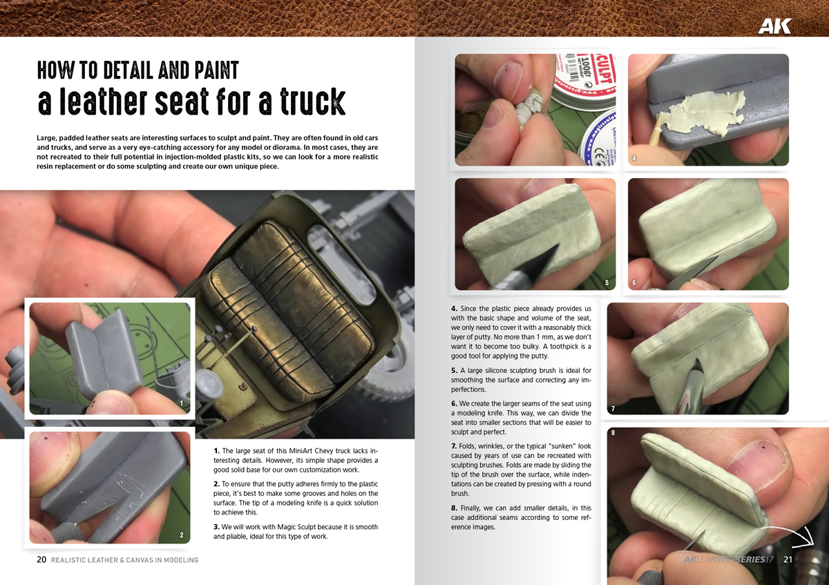 AK LEARNING 17: REALISTIC LEATHER & CANVAS