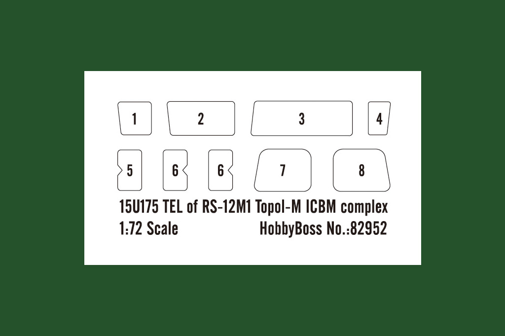 15U175 TEL of RS-12M1 Topol-M ICBM complex