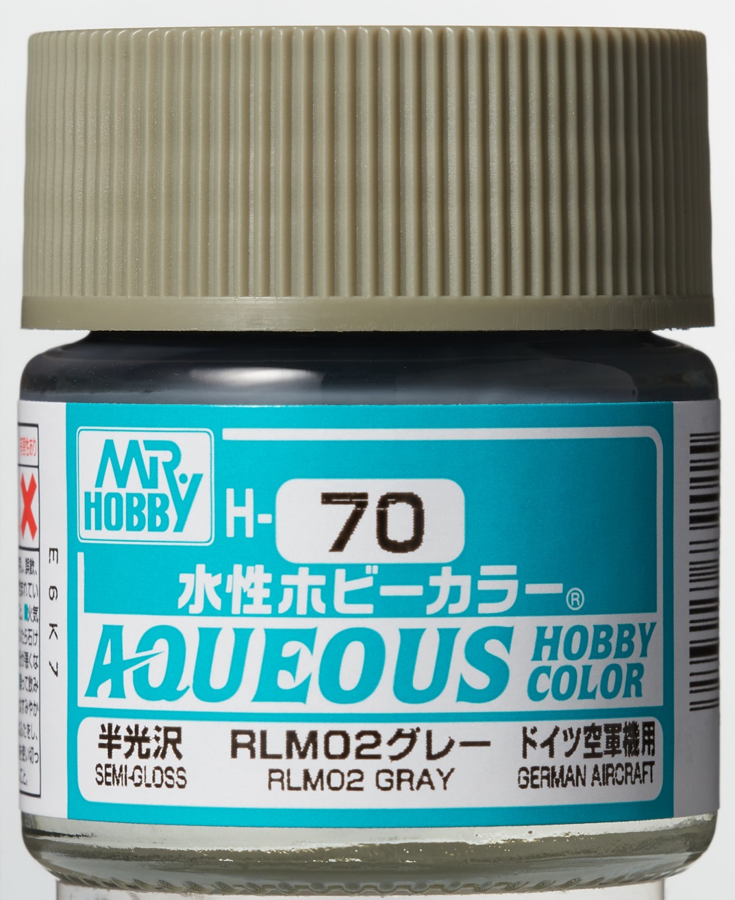 Mr. Aqueous Hobby Color - RLM 02 Gray - H70 - RLM 02 Grau
