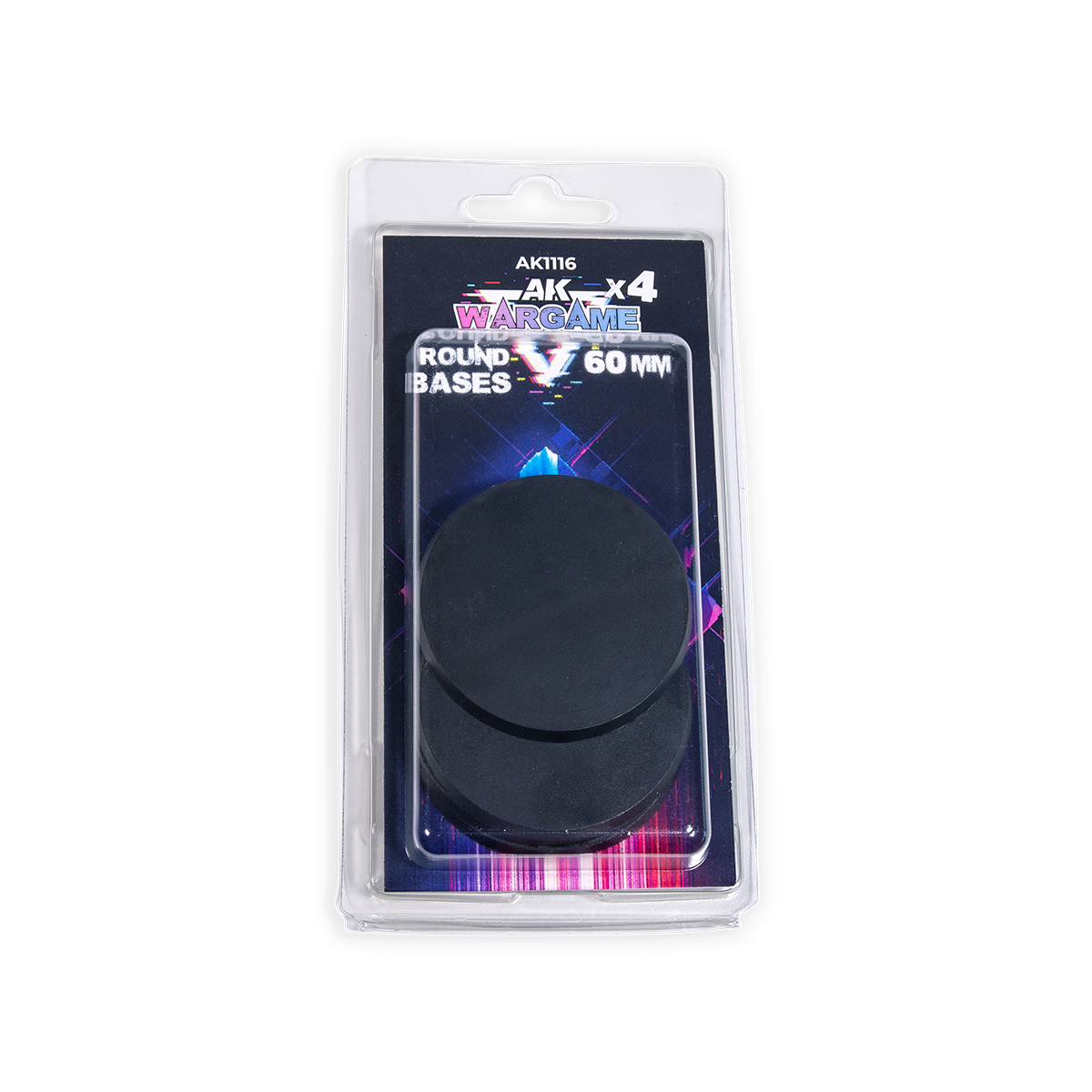 Round Bases 60 mm x 4 Units Round Bases 60 mm x 4 Units
