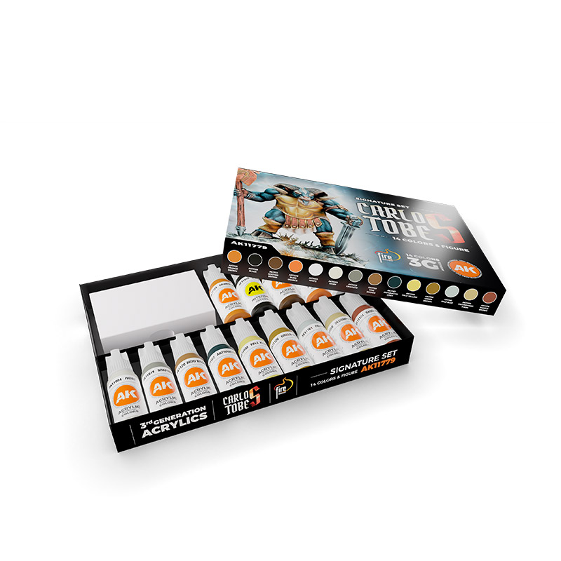 Carlos Tobes - 3Gen Signature Set - 14 Farben + 1 Figur Carlos Tobes - 3Gen Signature Set - 14 Farben + 1 Figur