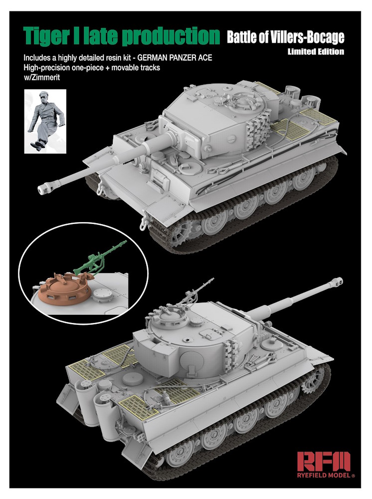 Tiger I Late Production - Battle of Villers-Bocage - Limited Edition
