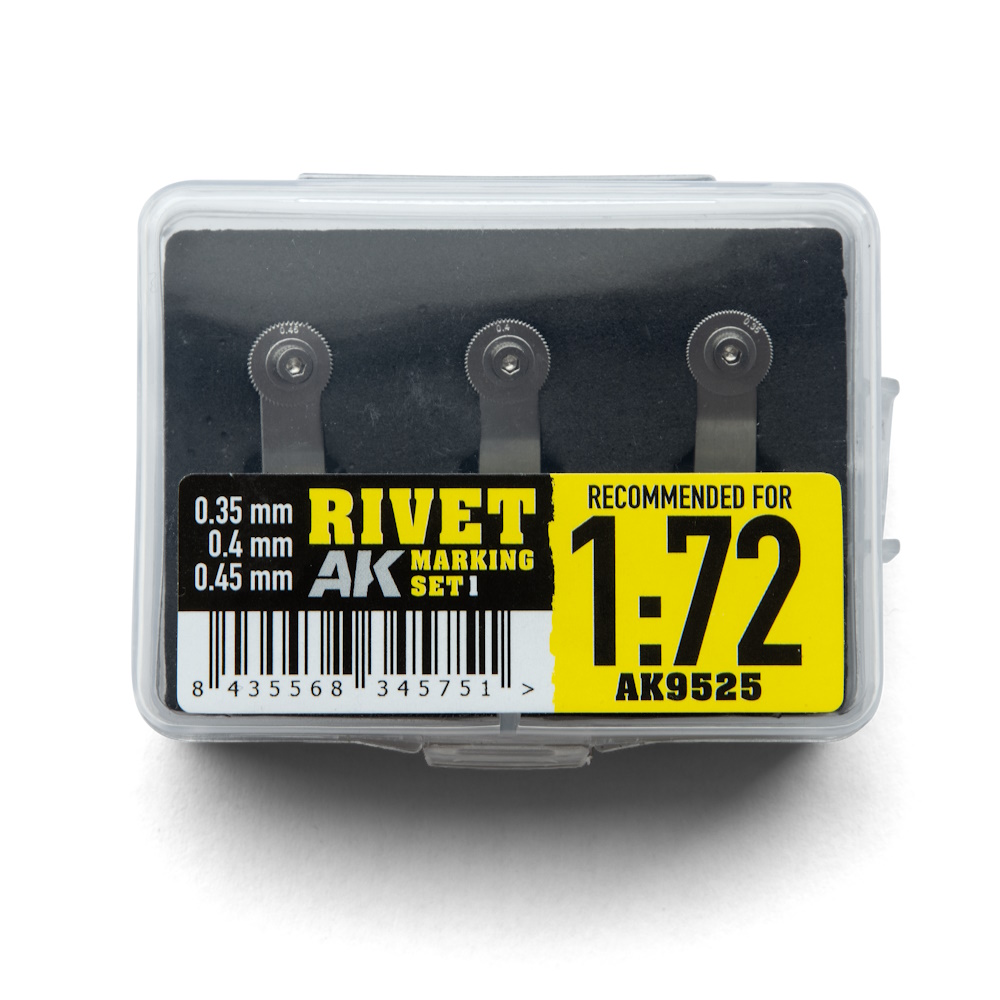 Rivet Marking Set 1 - For 1:72 Scale