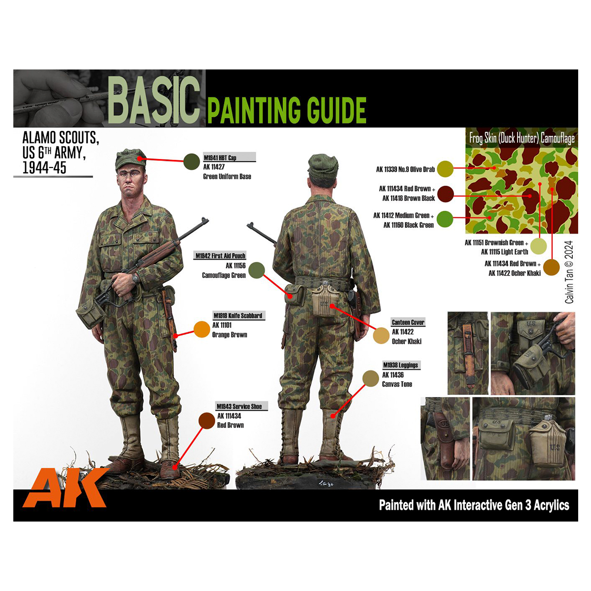 WWII & Modern US Colors - Signature Set by Adam Wilder