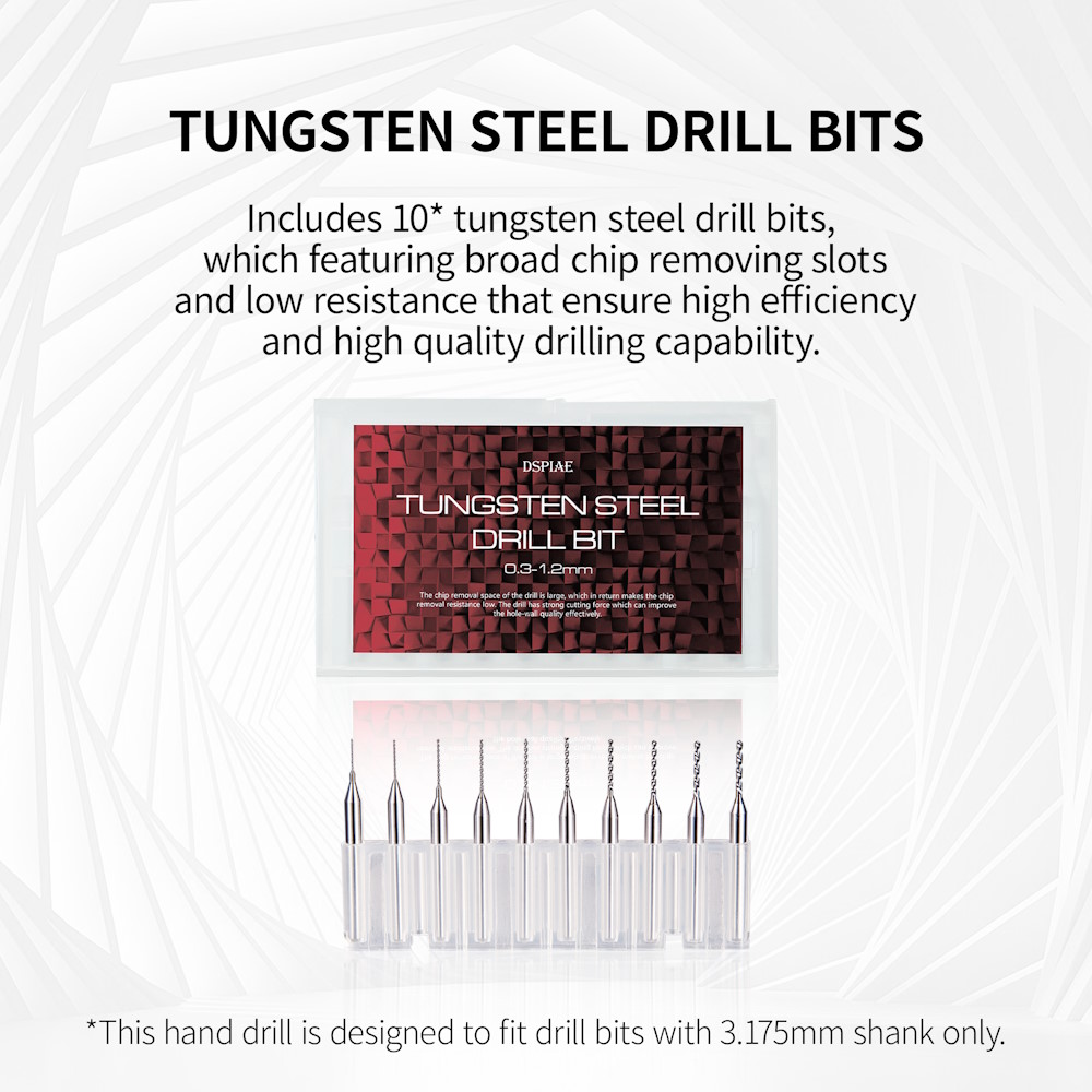 Präziser Aluminium Handbohrer Set - Precision Aluminium Alloy Hand Drill Set AT-SHD