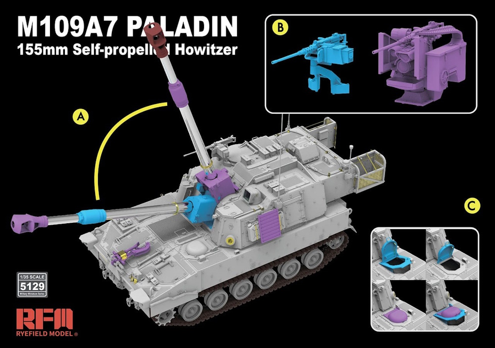 M109A7 Paladin Self-Propelled Howitzer