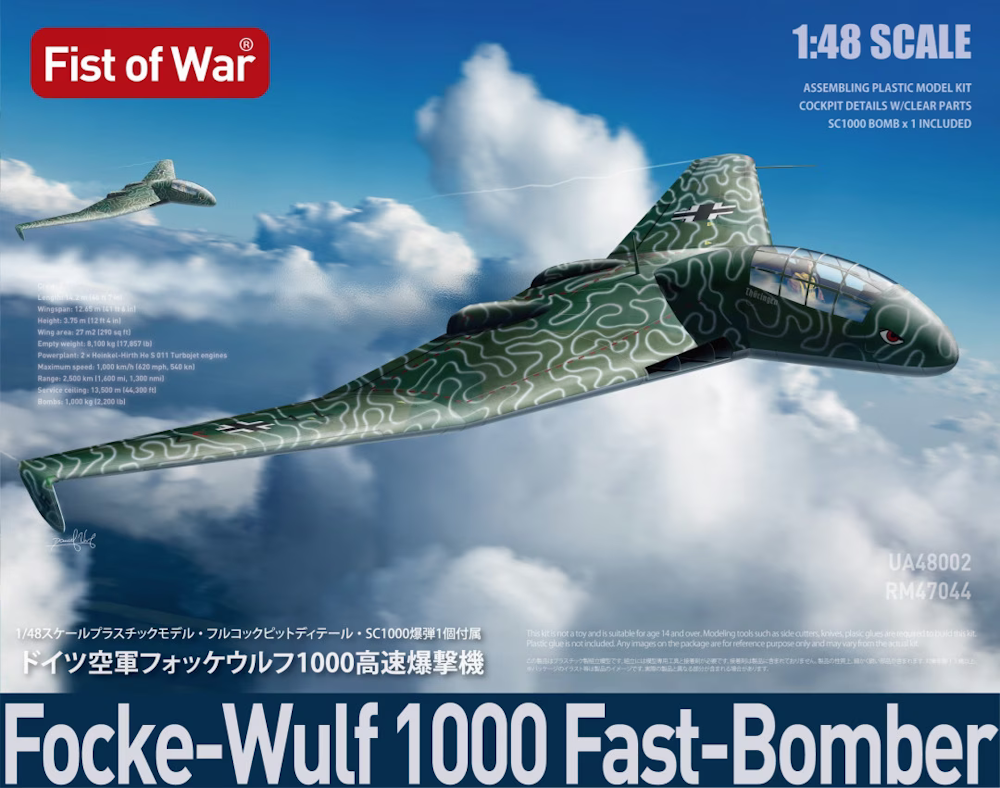 Focke-Wulf 1000 Fast-Bomber - Fist of War