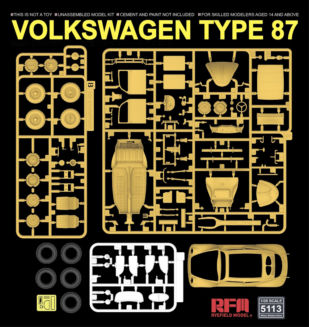 Volkswagen Type 87 With Full Interior