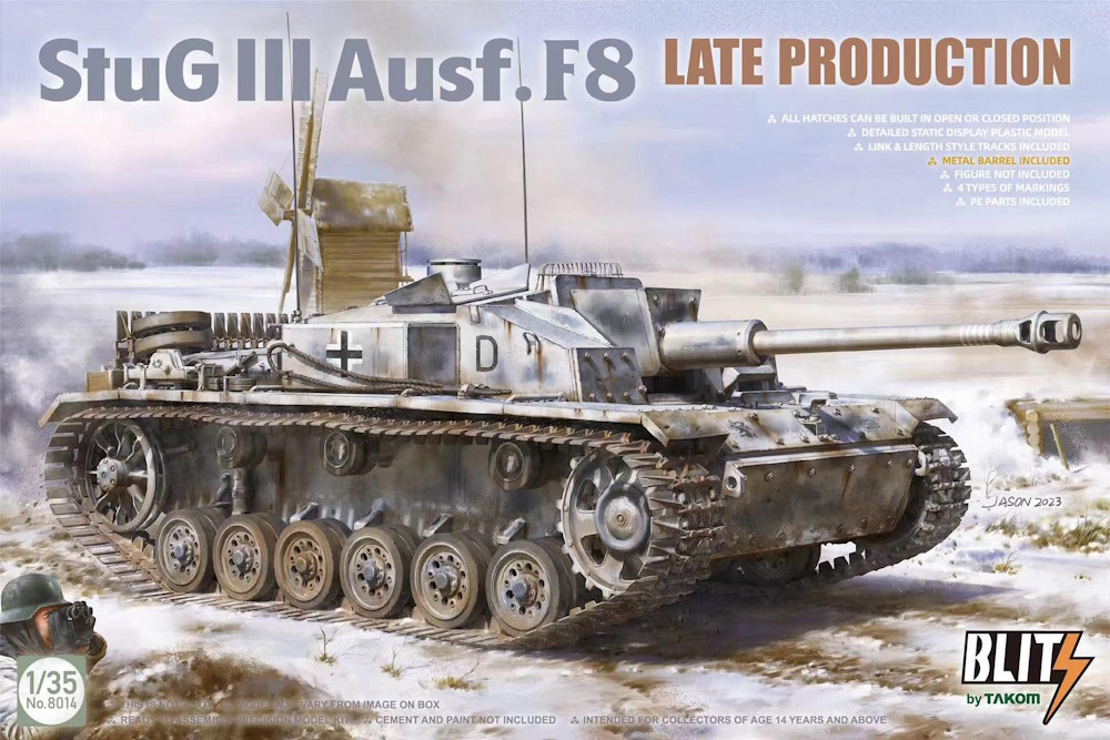 StuG III Ausf. F8 Late Production - Takom 8014