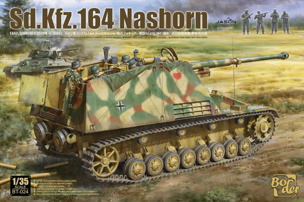 Sd.Kfz.164 Nashorn - Border Model BT-024