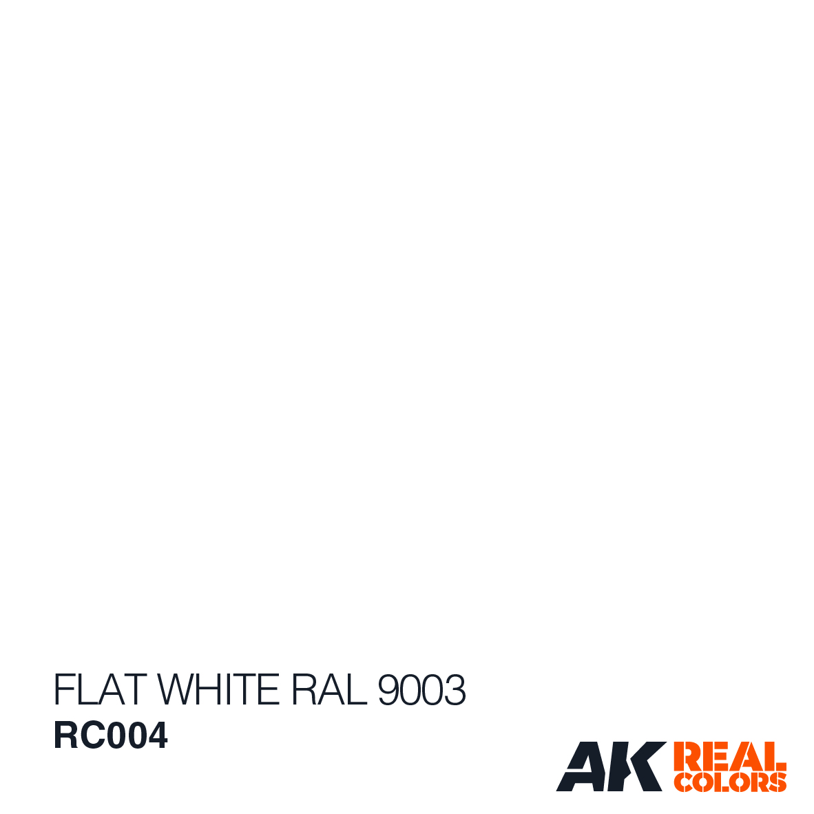 Flat White, RAL 9003